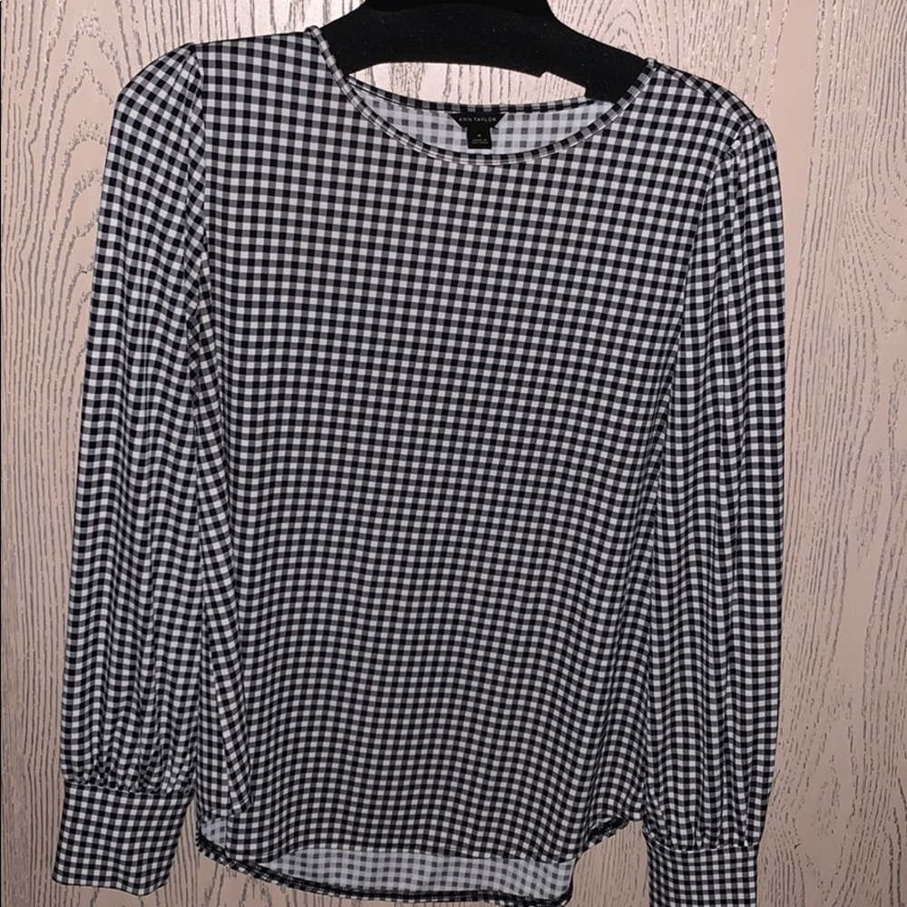 Gingham blouse
